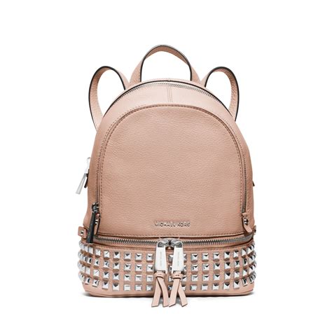 michael kors mini rucksack|michael kors backpack beige.